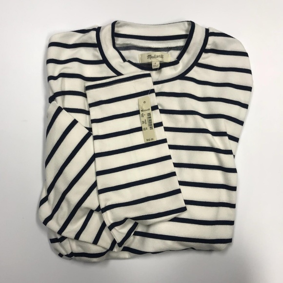 NEW Madewell Long-Sleeve Mockneck Top - Picture 2 of 3